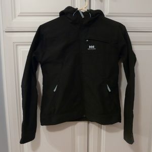 Helly Hansen Black Water Resistant Fleece Jacket